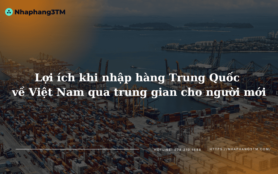 Lợi ích khi nhập hàng Trung Quốc về Việt Nam qua trung gian cho người mới